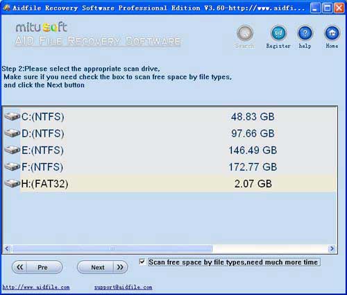 recover deleted files from IBM Internal Solid State Drive