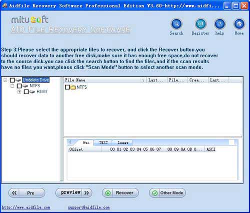 undelete files from IBM pc Internal Solid State Drive